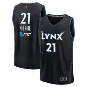Kayla McBride Minnesota Lynx Fanatics Unisex Fast Break Replica Jersey - Rebel Edition - Black