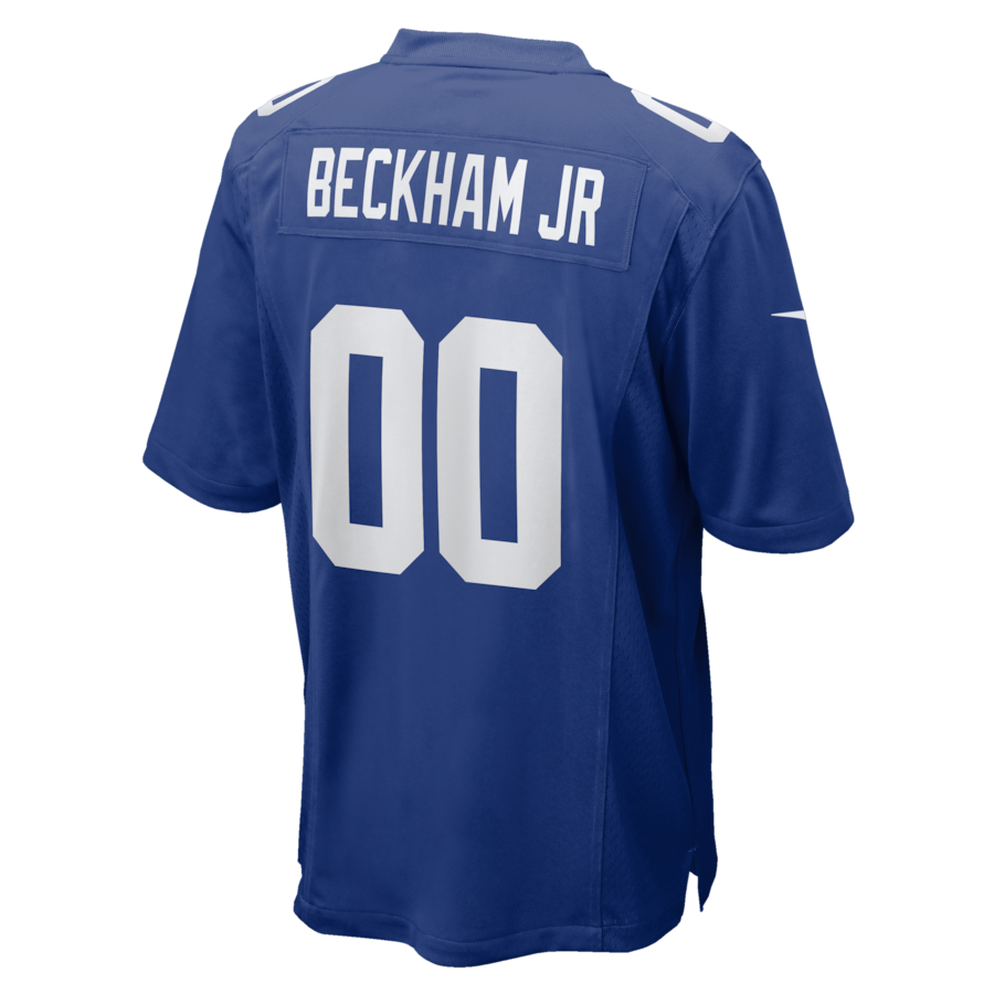 Odell Beckham Jr. New York Giants Nike Team Game Jersey - Royal thumbnail 6