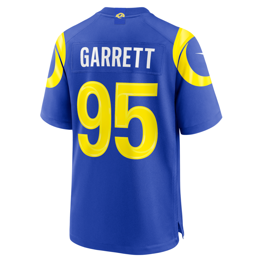 Myles Garrett Los Angeles Rams Nike Team Game Jersey - Royal thumbnail 4