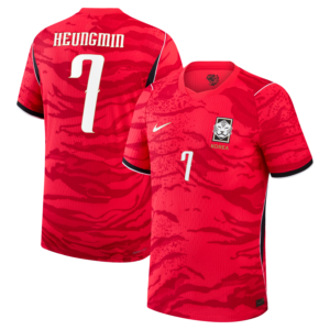 Son Heung-Min South Korea National Team Nike 2026 Home Match Authentic Jersey - Red