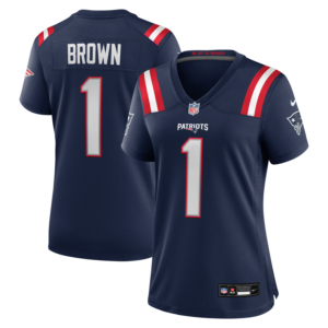 A.J. Brown New England Patriots Nike Women's Game Jersey - Navy