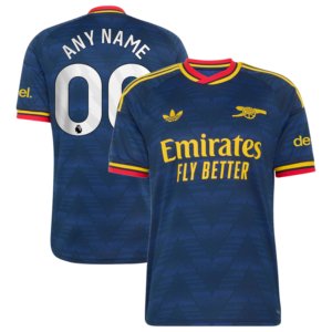 Arsenal adidas 2026/27 Away Replica Custom Jersey - Navy