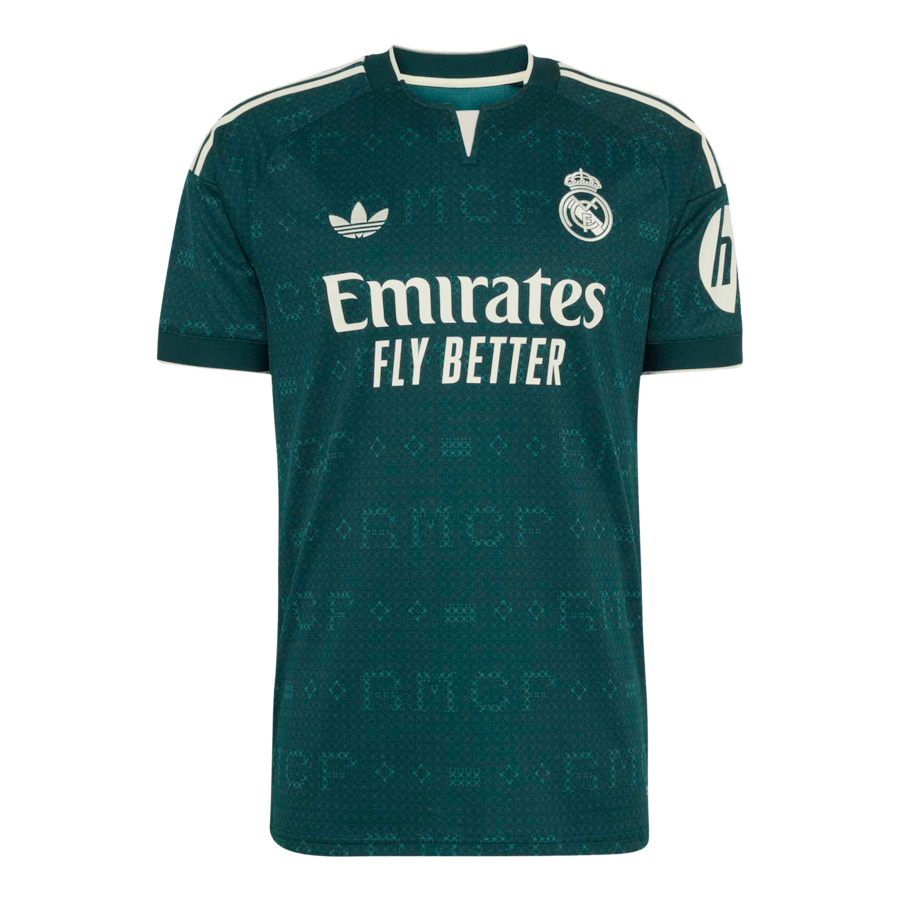 Real Madrid adidas 2026/27 Away Replica Custom Jersey - Green thumbnail 3