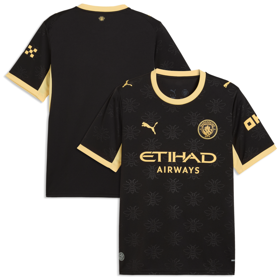 Manchester City Puma 2026/27 Away Replica Jersey - Black thumbnail 2