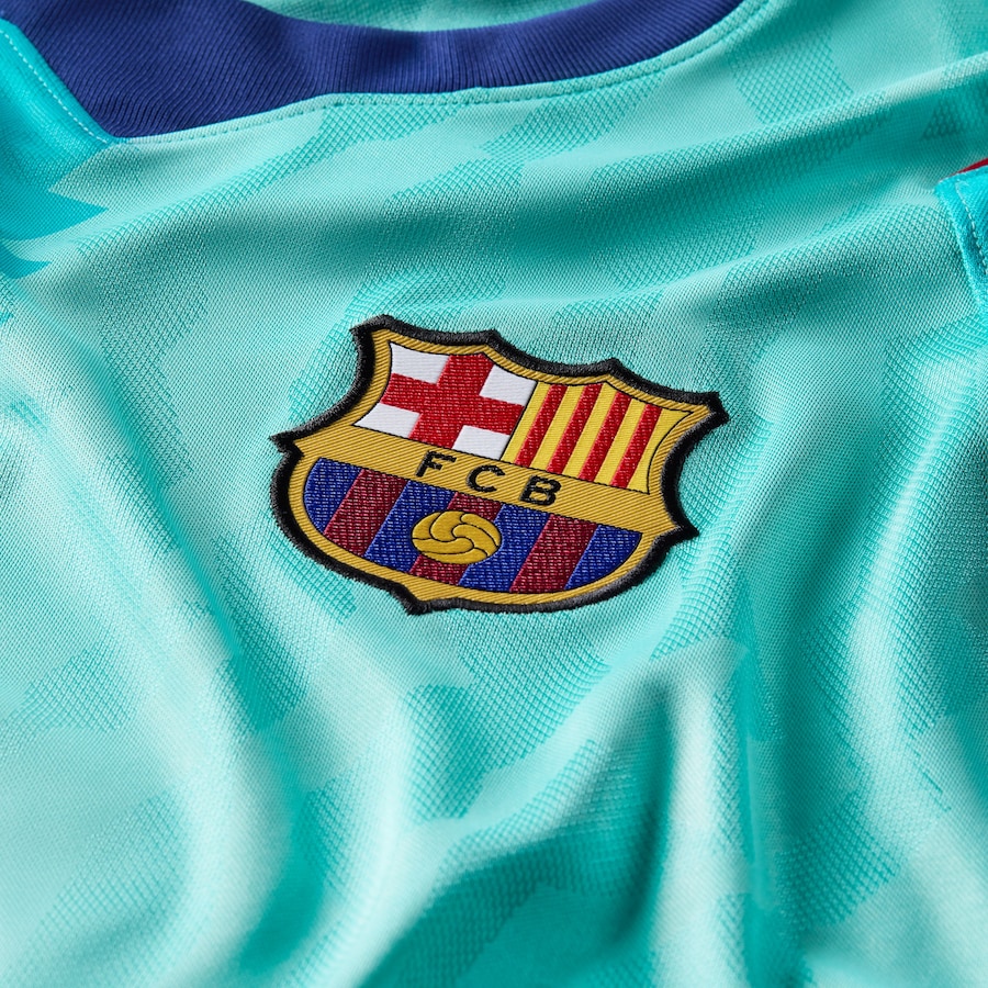 Barcelona Nike 2026/27 Third Stadium Replica Jersey - Turquoise thumbnail 5