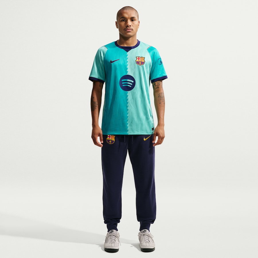 Barcelona Nike 2026/27 Third Stadium Replica Jersey - Turquoise thumbnail 8