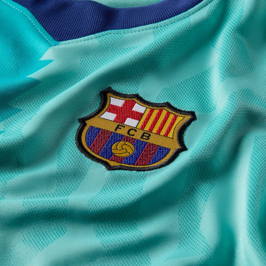 Barcelona Nike Youth 2026/27 Third Stadium Replica Jersey - Turquoise thumbnail 5