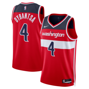 AJ Dybantsa Washington Wizards Nike Unisex 2026 NBA Draft Swingman Jersey - Icon Edition - Red