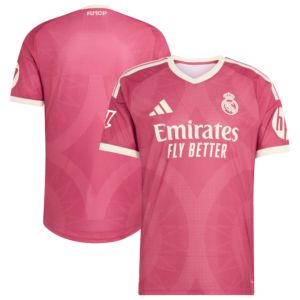 Real Madrid adidas 2026/27 Third On-Field Authentic Patch Jersey - Pink