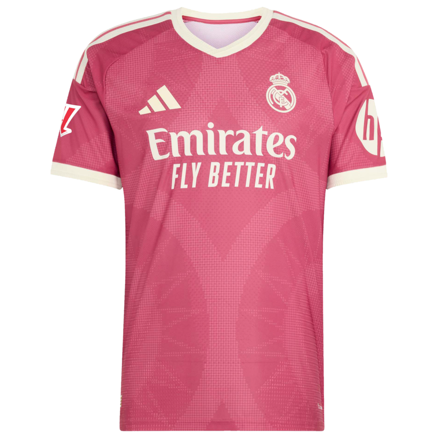 Real Madrid adidas 2026/27 Third On-Field Authentic Patch Jersey - Pink thumbnail 3