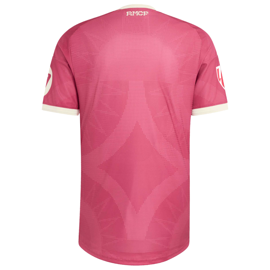 Real Madrid adidas 2026/27 Third On-Field Authentic Patch Jersey - Pink thumbnail 4