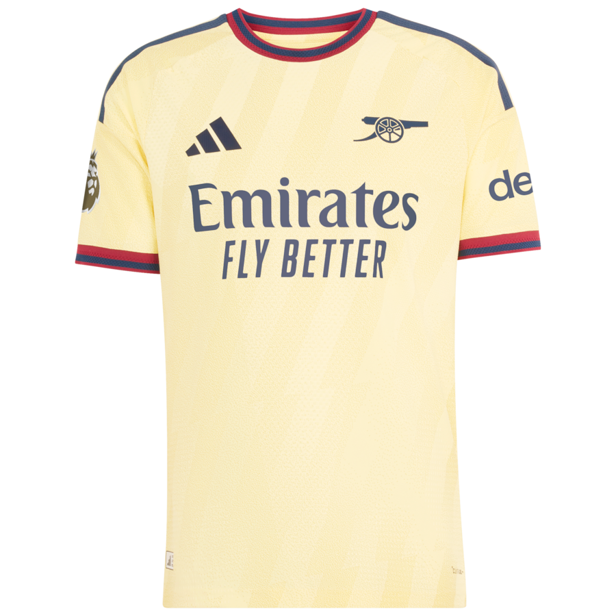 Arsenal adidas 2026/27 Third On-Field Authentic Custom Jersey - Yellow thumbnail 3