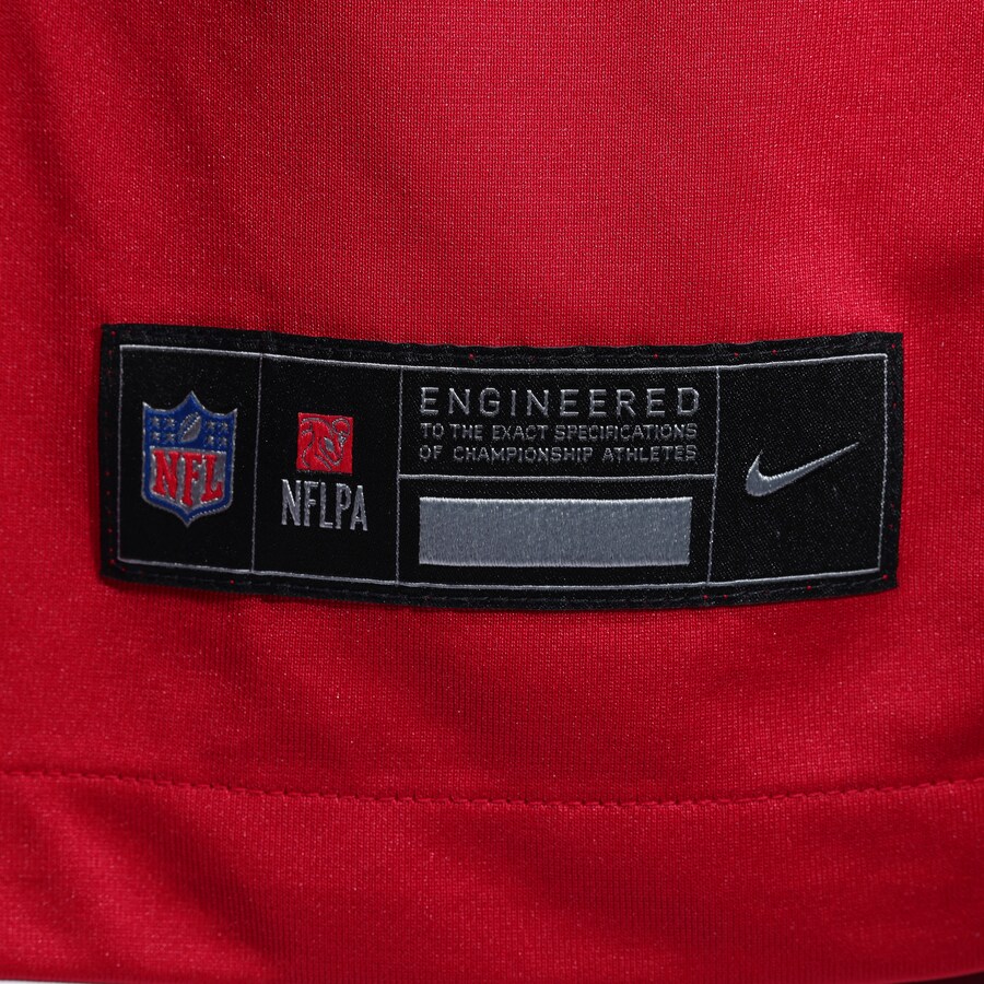 The Faithful San Francisco 49ers Nike 80th Anniversary Game Jersey - Scarlet thumbnail 9
