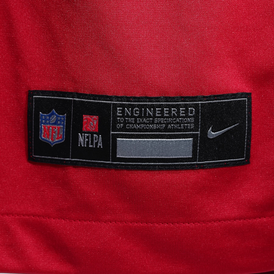 Mike Evans San Francisco 49ers Nike 80th Anniversary Game Jersey - Scarlet thumbnail 11