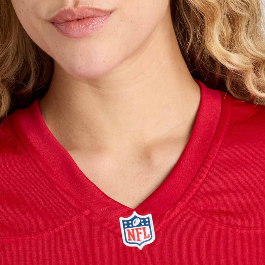The Faithful San Francisco 49ers Nike Women's 80th Anniversary Game Jersey - Scarlet thumbnail 9