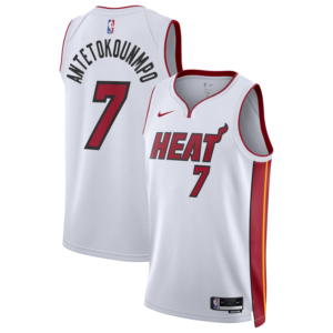Giannis Antetokounmpo Miami Heat Nike Unisex Swingman Jersey - Association Edition - White