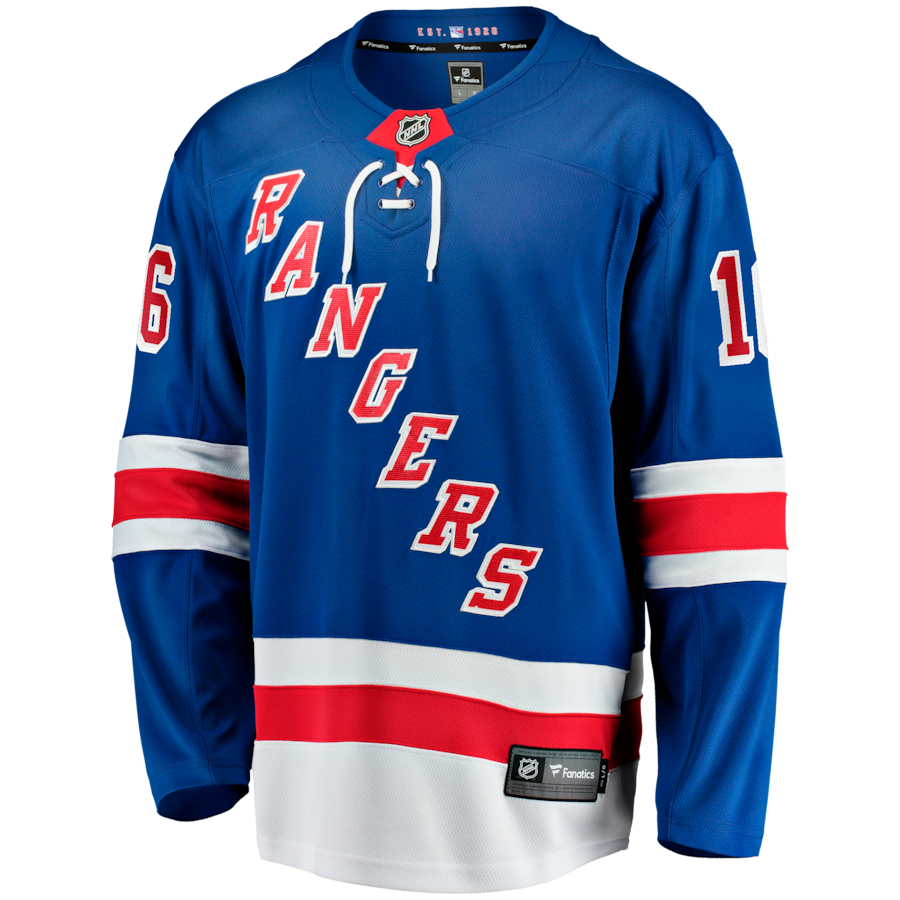 Pavel Dorofeyev New York Rangers Fanatics Home Breakaway Jersey - Blue thumbnail 3