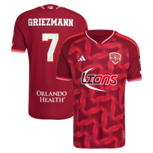 Antoine Griezmann Orlando City SC adidas 2026 Archive On-Field Authentic Jersey - Red