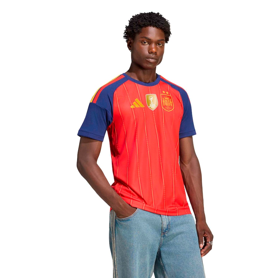Spain National Team adidas 2026 FIFA World Cup Champions Replica Jersey - Red thumbnail 3
