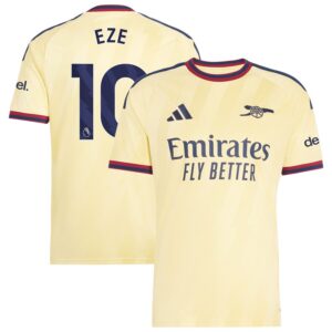 Eberechi Eze Arsenal adidas 2026/27 Third Replica Jersey - Yellow
