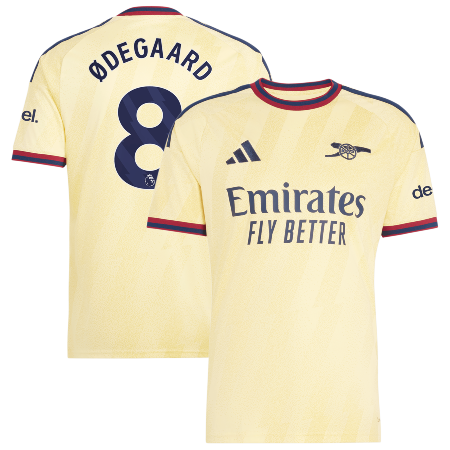 Martin Ødegaard Arsenal adidas 2026/27 Third Replica Jersey - Yellow thumbnail 1