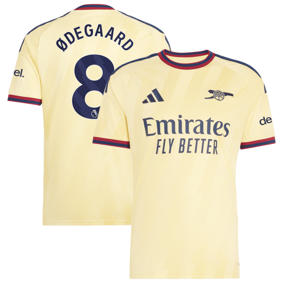 Martin Ødegaard Arsenal adidas 2026/27 Third Replica Jersey - Yellow thumbnail 2