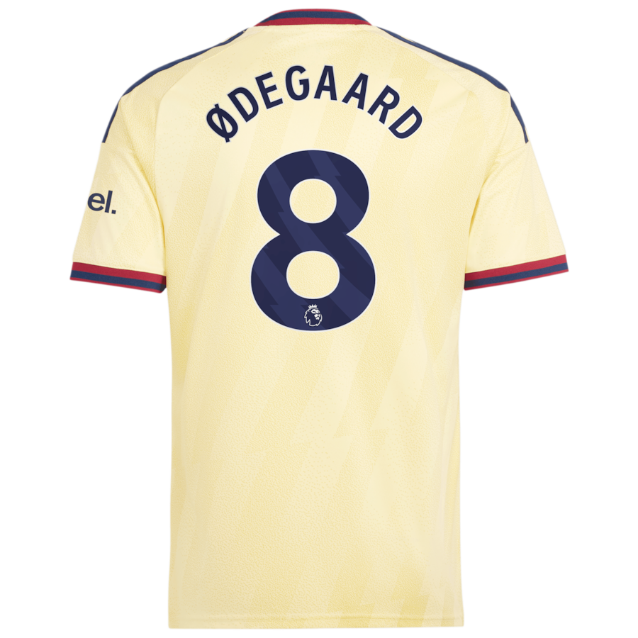 Martin Ødegaard Arsenal adidas 2026/27 Third Replica Jersey - Yellow thumbnail 4