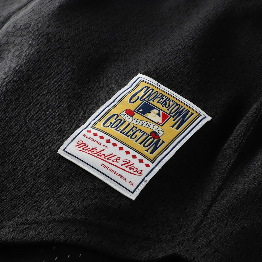 Randy Johnson Arizona Diamondbacks Mitchell & Ness Cooperstown Collection Mesh Batting Practice Button-Up Jersey - Black thumbnail 9