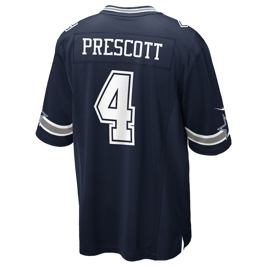 Dak Prescott Dallas Cowboys Nike Youth Game Jersey - Navy thumbnail 4
