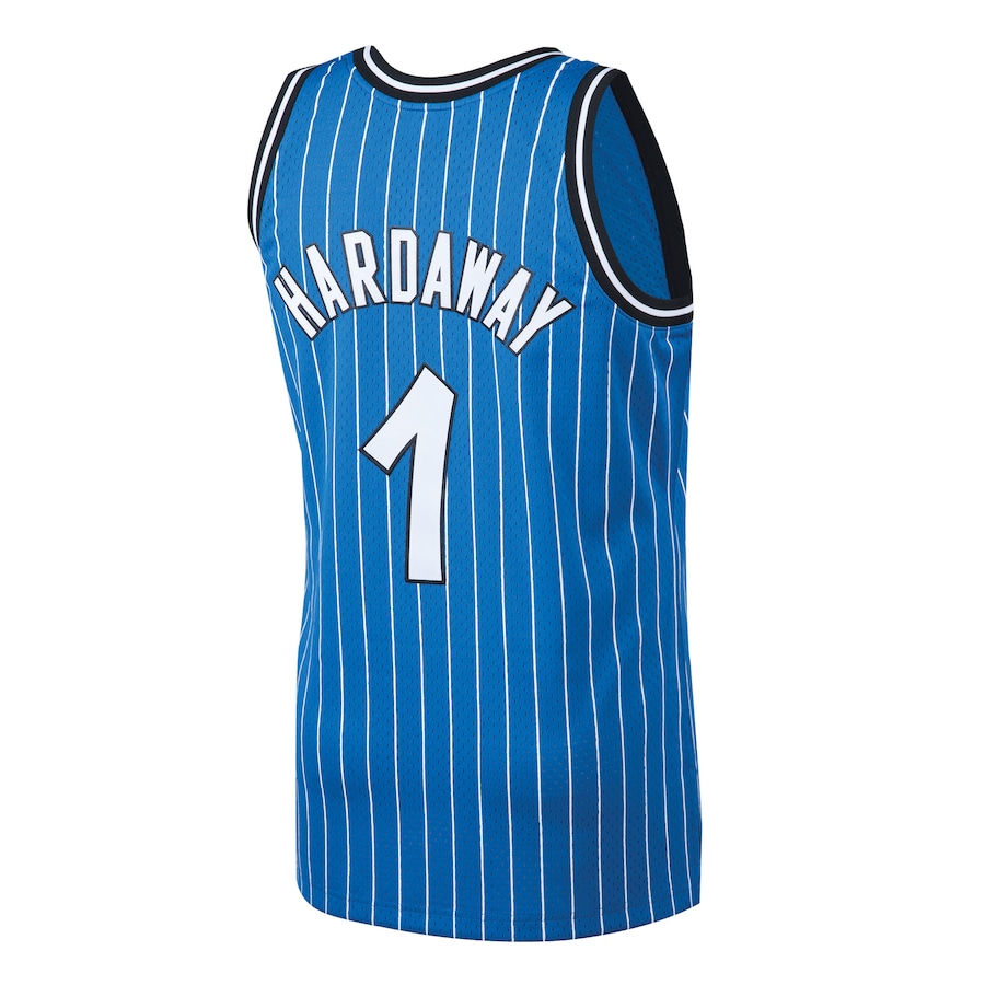 Penny Hardaway Orlando Magic Mitchell & Ness 1994/95 Hardwood Classics Swingman Jersey - Blue thumbnail 4