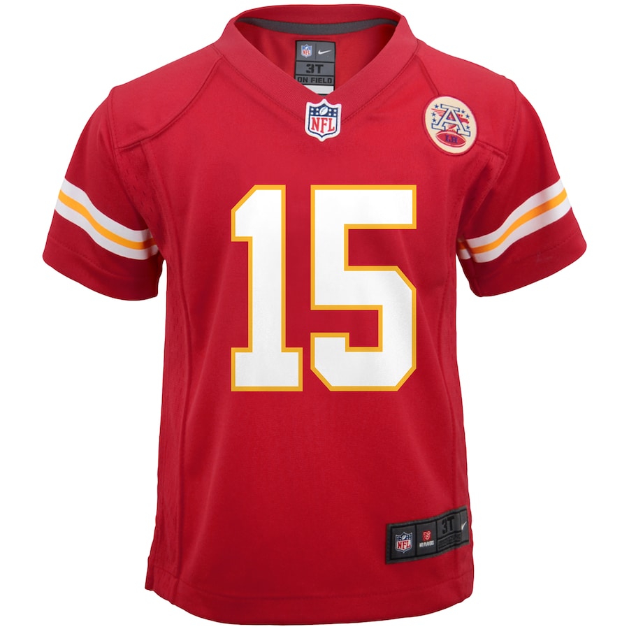 Patrick Mahomes Kansas City Chiefs Nike Preschool Game Jersey - Red thumbnail 3
