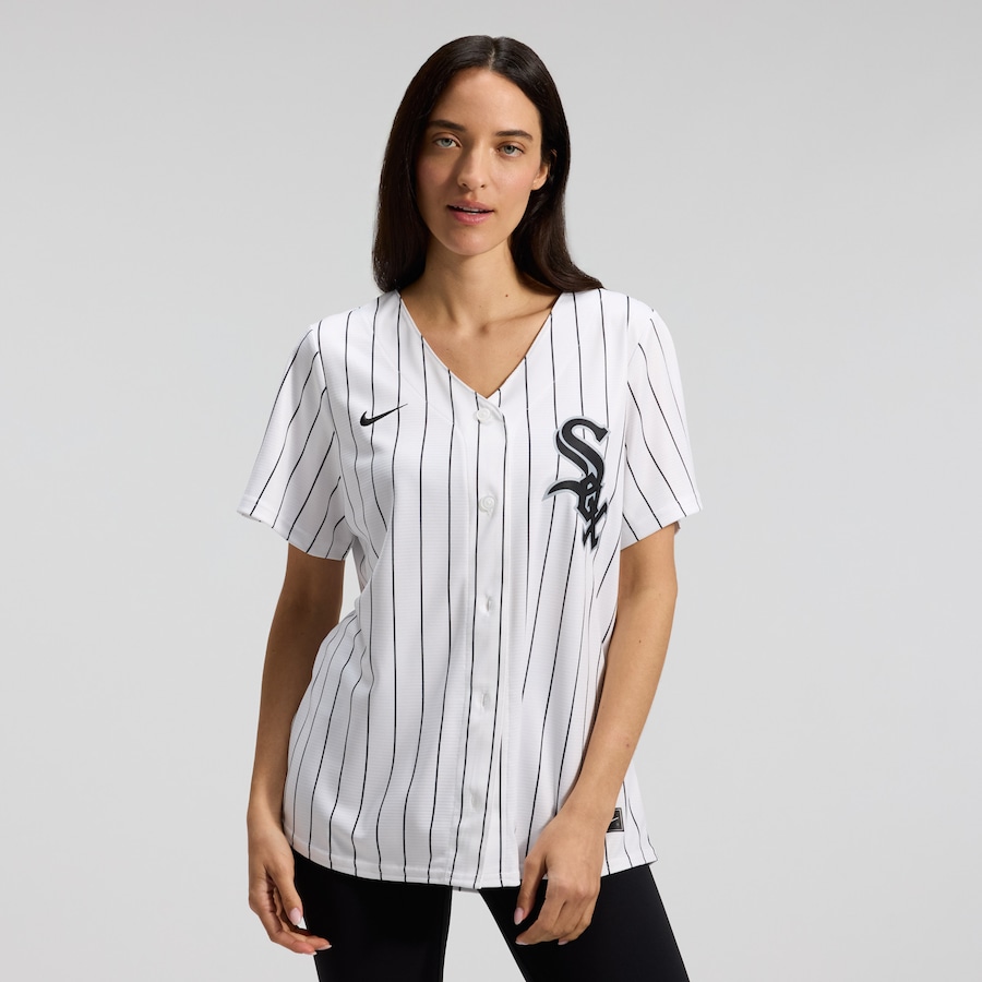 Chicago White Sox Nike Women's Home Replica Team Jersey - White thumbnail 2