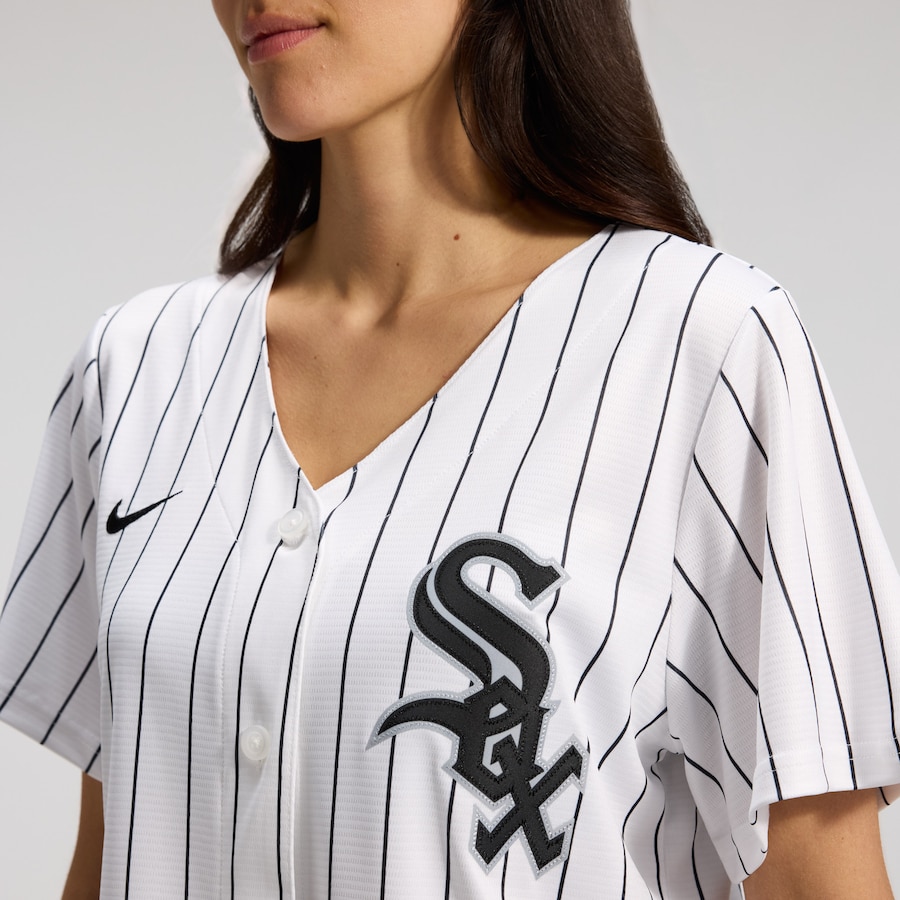 Chicago White Sox Nike Women's Home Replica Team Jersey - White thumbnail 7