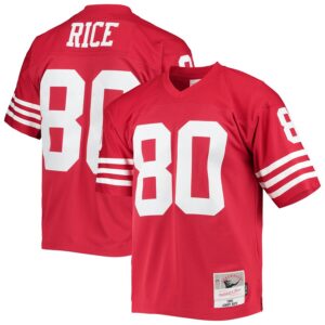 Jerry Rice San Francisco 49ers Mitchell & Ness Legacy Replica Jersey - Scarlet