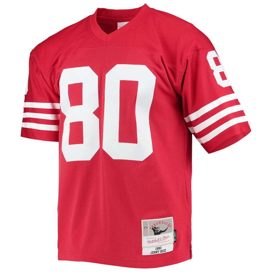 Jerry Rice San Francisco 49ers Mitchell & Ness Legacy Replica Jersey - Scarlet thumbnail 3