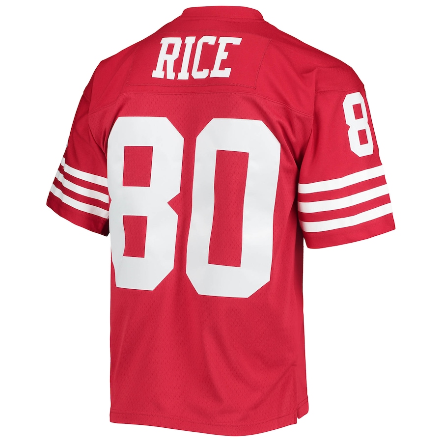 Jerry Rice San Francisco 49ers Mitchell & Ness Legacy Replica Jersey - Scarlet thumbnail 4