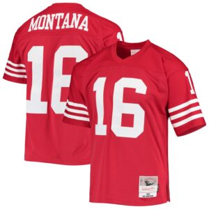 Joe Montana San Francisco 49ers Mitchell & Ness Legacy Replica Jersey - Scarlet