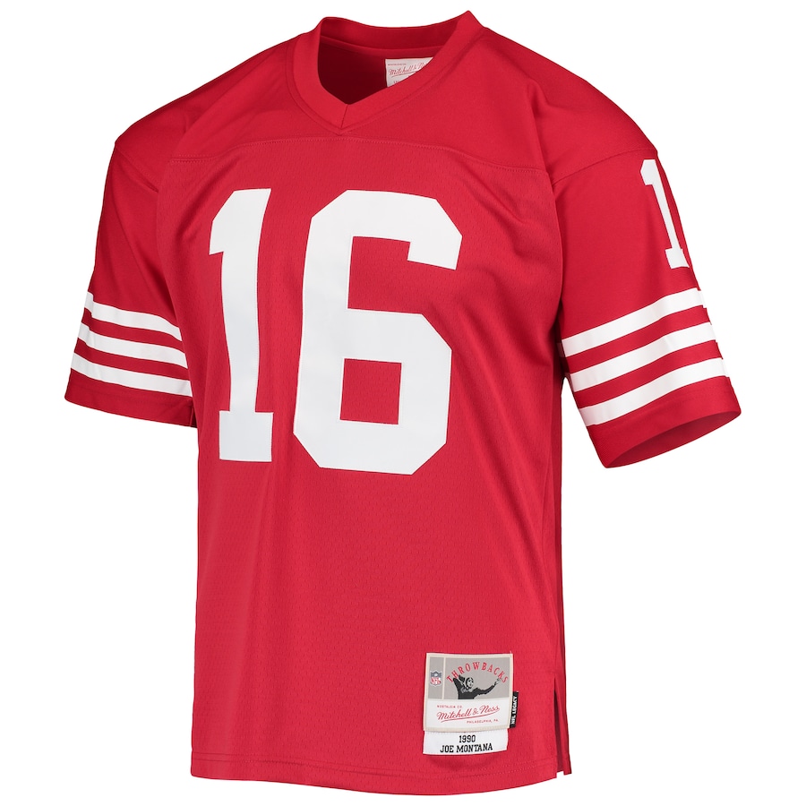 Joe Montana San Francisco 49ers Mitchell & Ness Legacy Replica Jersey - Scarlet thumbnail 3