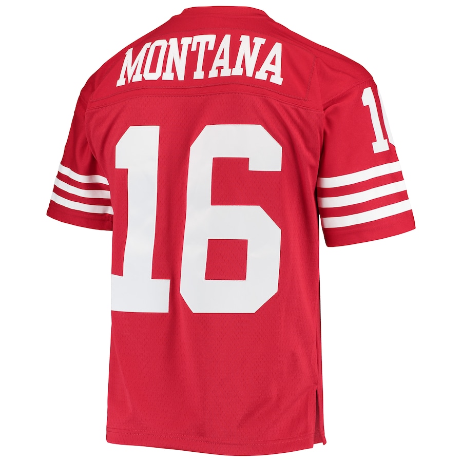 Joe Montana San Francisco 49ers Mitchell & Ness Legacy Replica Jersey - Scarlet thumbnail 4