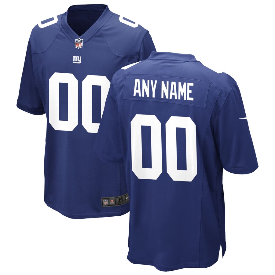 New York Giants Nike Custom Game Jersey - Royal thumbnail 1