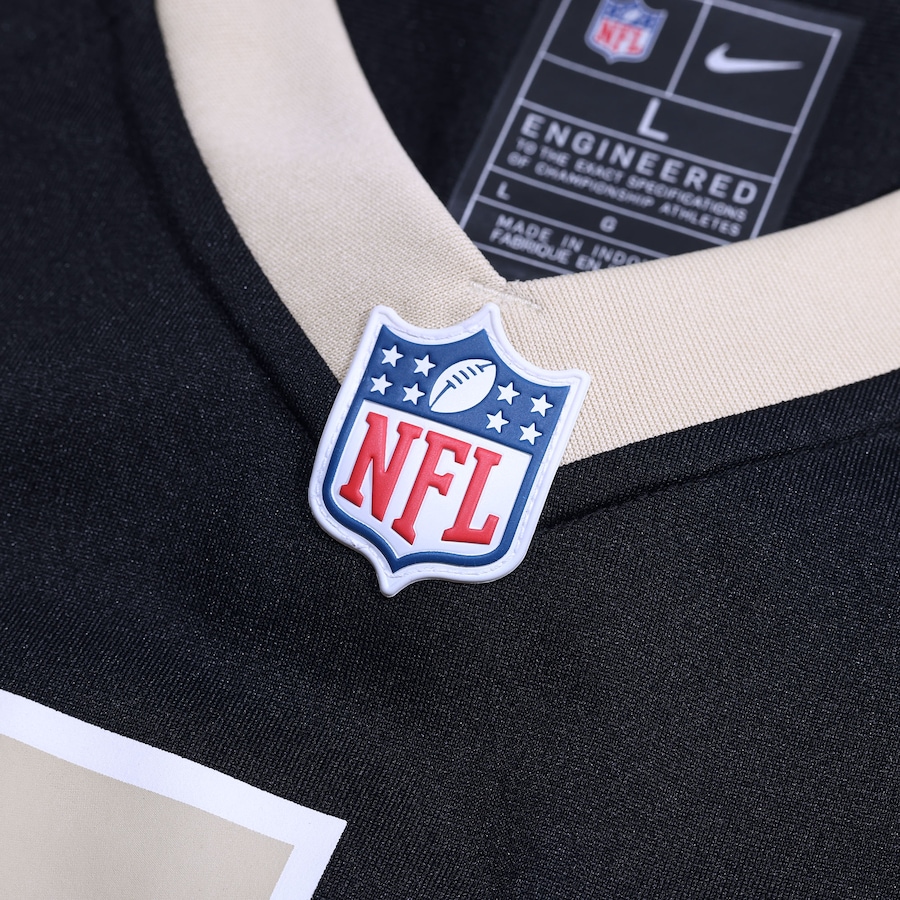 Alvin Kamara New Orleans Saints Nike Game Jersey - Black thumbnail 5
