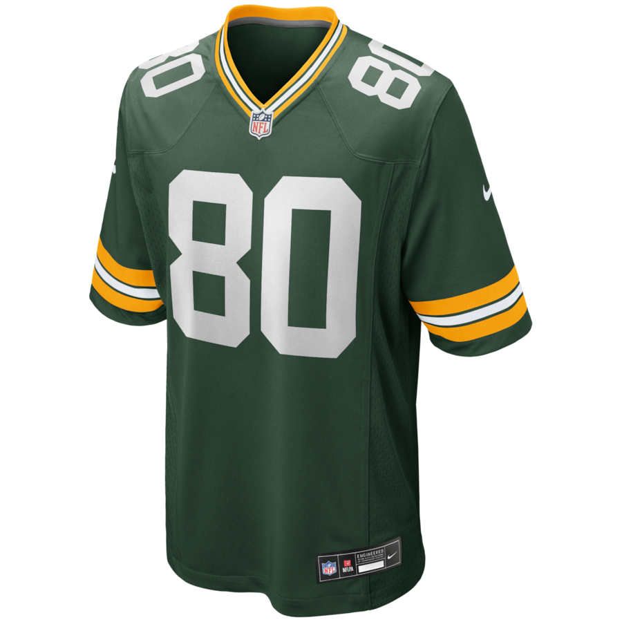 Donald Driver Green Bay Packers Nike Game Retired Player Jersey - Green thumbnail 3