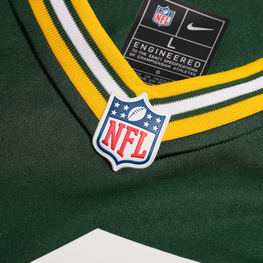 Donald Driver Green Bay Packers Nike Game Retired Player Jersey - Green thumbnail 5