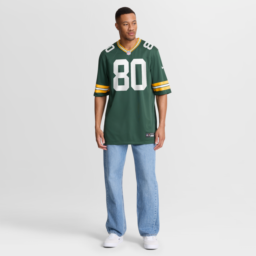 Donald Driver Green Bay Packers Nike Game Retired Player Jersey - Green thumbnail 8