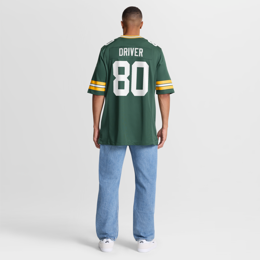 Donald Driver Green Bay Packers Nike Game Retired Player Jersey - Green thumbnail 9