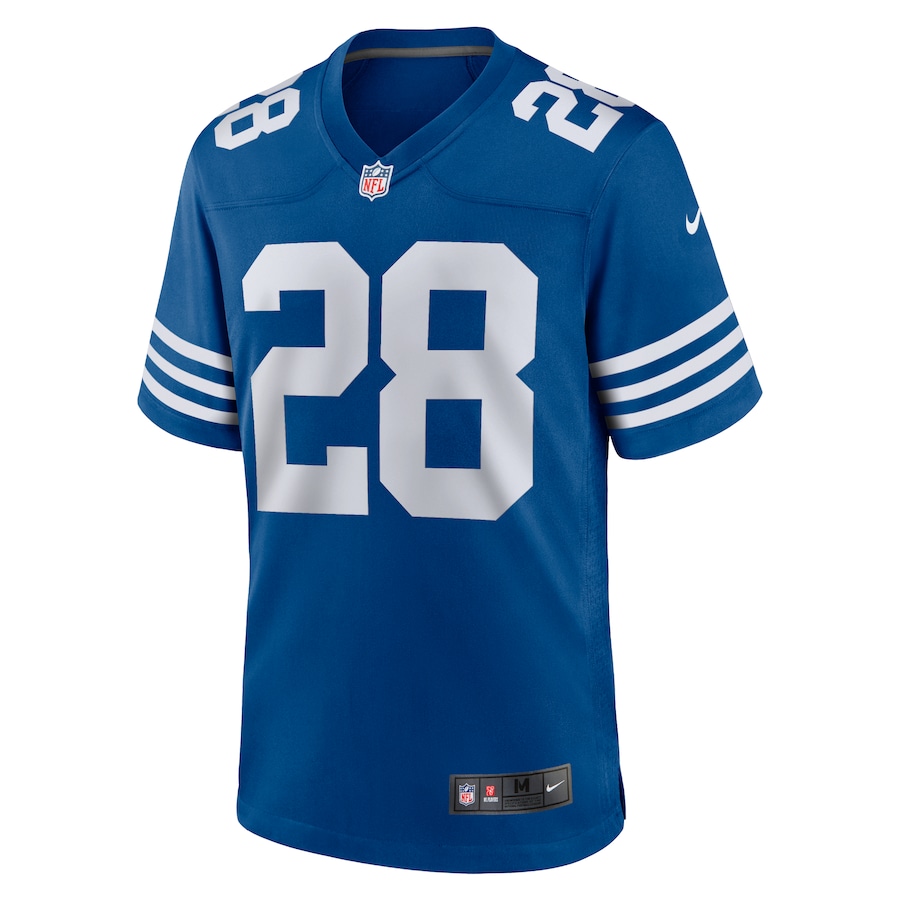 Jonathan Taylor Indianapolis Colts Nike Alternate Game Jersey - Royal thumbnail 3