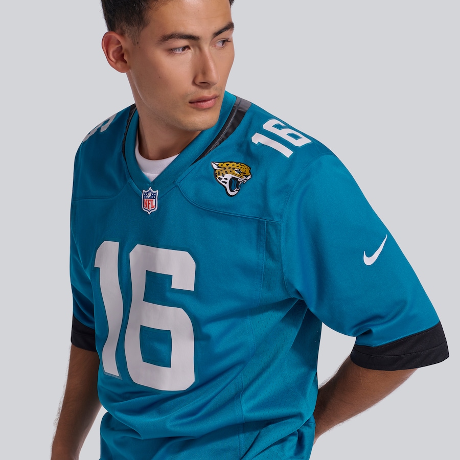 Trevor Lawrence Jacksonville Jaguars Nike Home Game Jersey - Teal thumbnail 10