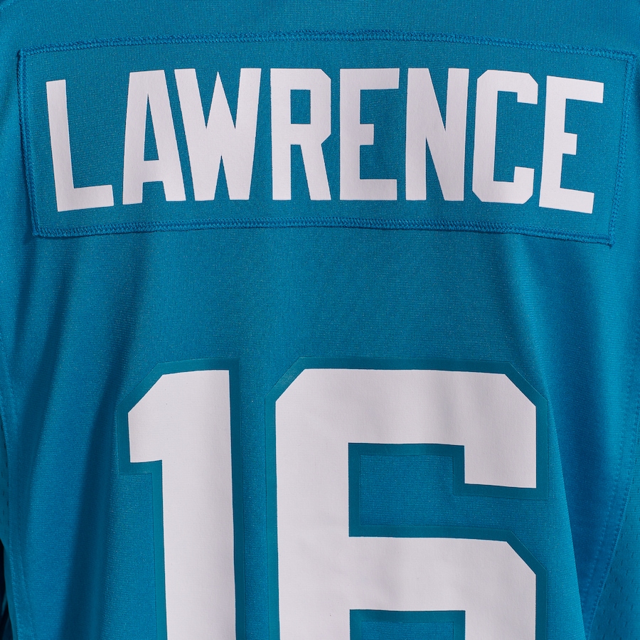Trevor Lawrence Jacksonville Jaguars Nike Home Game Jersey - Teal thumbnail 12