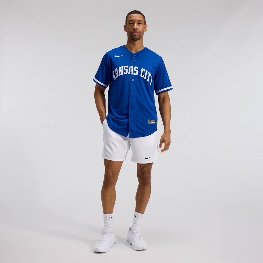 Kansas City Royals Nike Alternate Replica Team Jersey - Royal thumbnail 4
