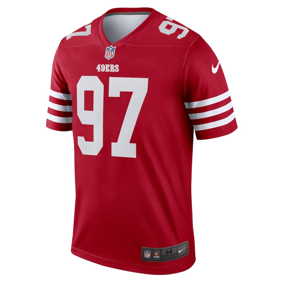 Nick Bosa San Francisco 49ers Nike Legend Player Performance Top - Scarlet thumbnail 3